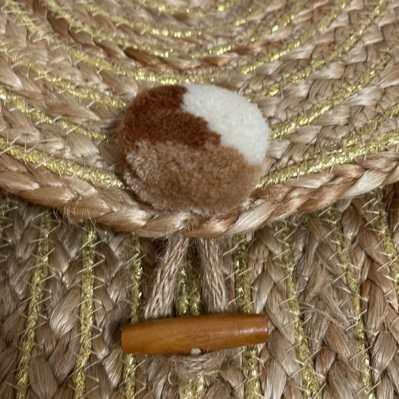 NWT Jute Clutch bag - Picture 2 of 7